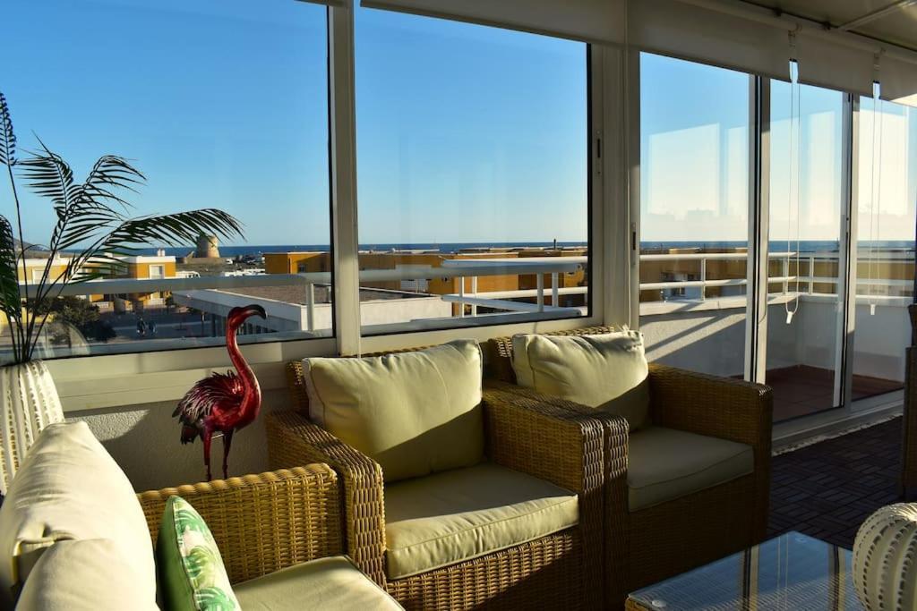 Atico Los Flamingos. Exclusive Terrace With Views Cabo De Gata ภายนอก รูปภาพ