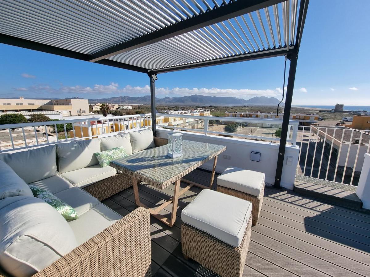 Atico Los Flamingos. Exclusive Terrace With Views Cabo De Gata ภายนอก รูปภาพ