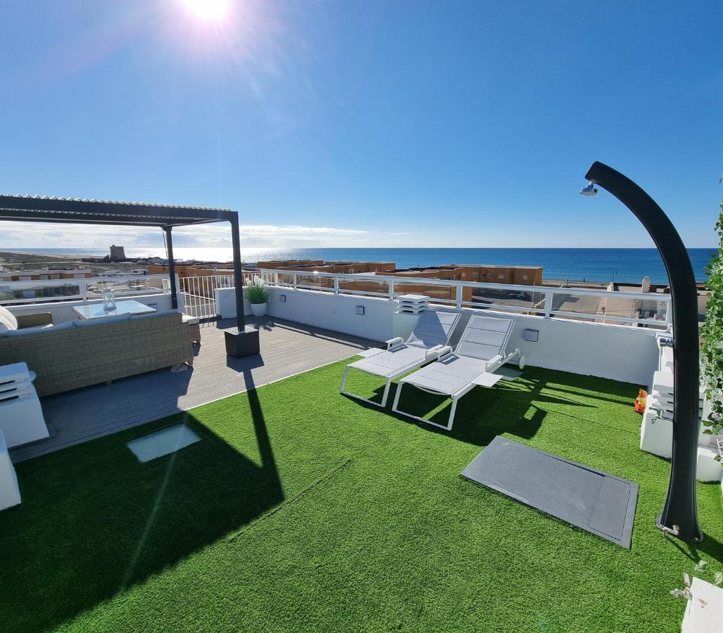 Atico Los Flamingos. Exclusive Terrace With Views Cabo De Gata ภายนอก รูปภาพ